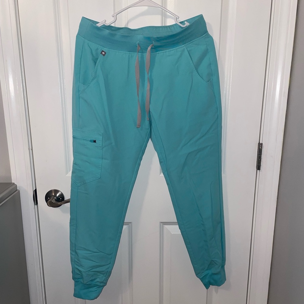 Figs Jogger Scrub Set - Fresh Aqua